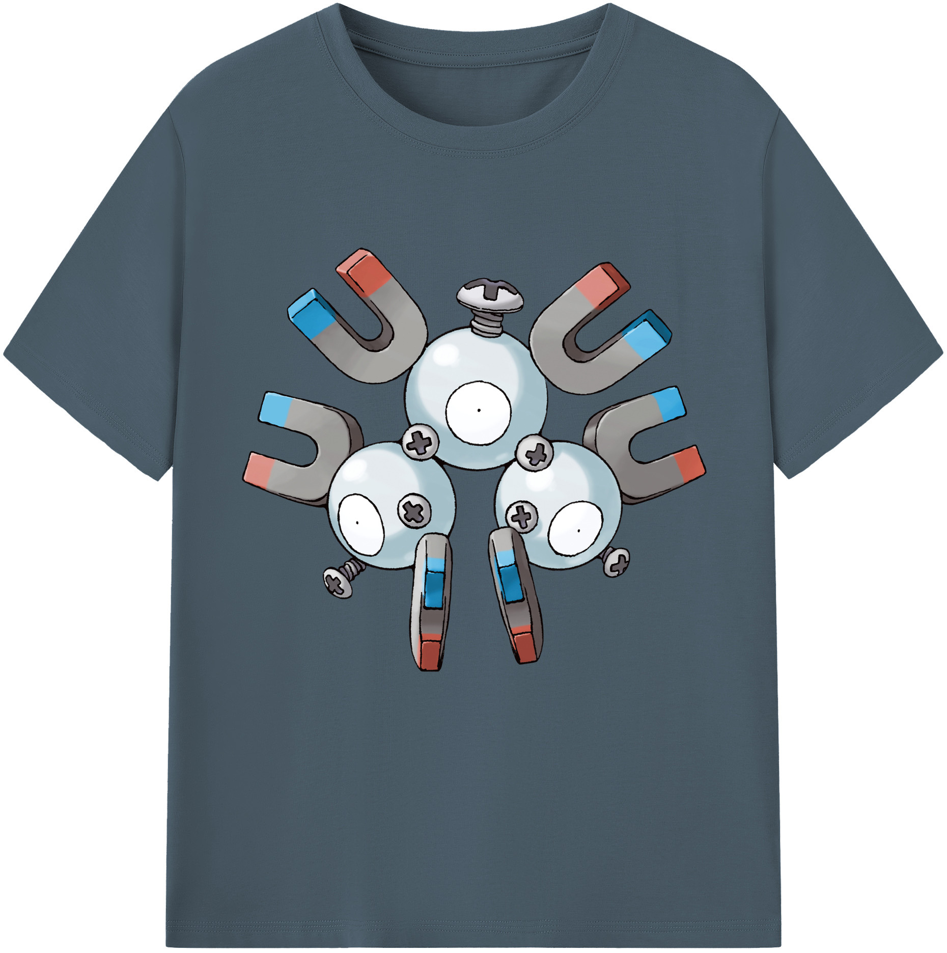 （画像用） ポケットモンスター Pokémon 綿100％半袖Tシャツ（フロントプリント）